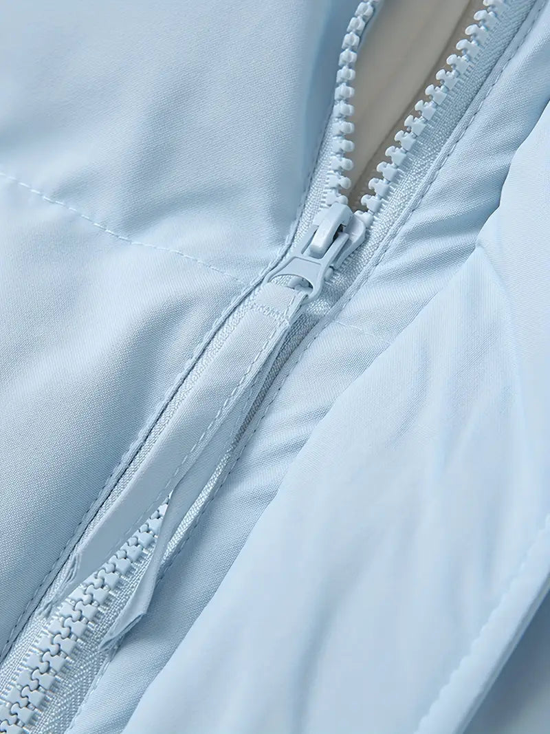 Hooded Winter Puffer Jacket – Thick Insulated Warm Parka Coat