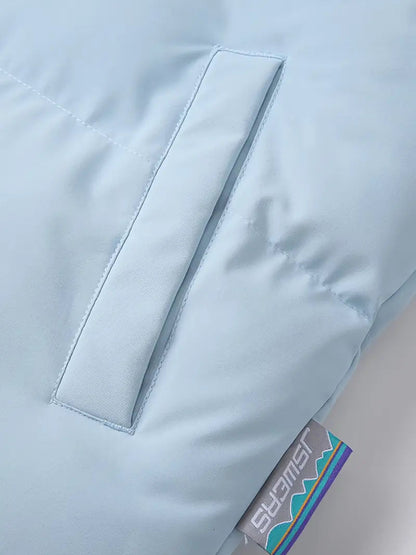 Hooded Winter Puffer Jacket – Thick Insulated Warm Parka Coat