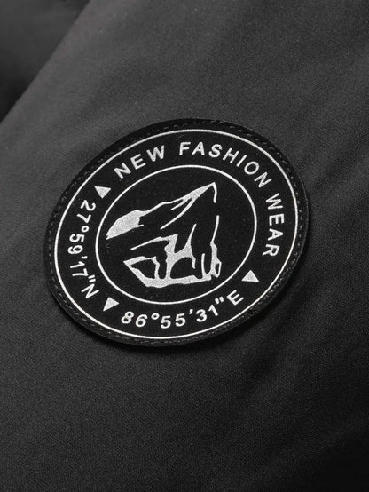 Hooded Puffer Jacket – Fleece Lined Warm Winter Coat